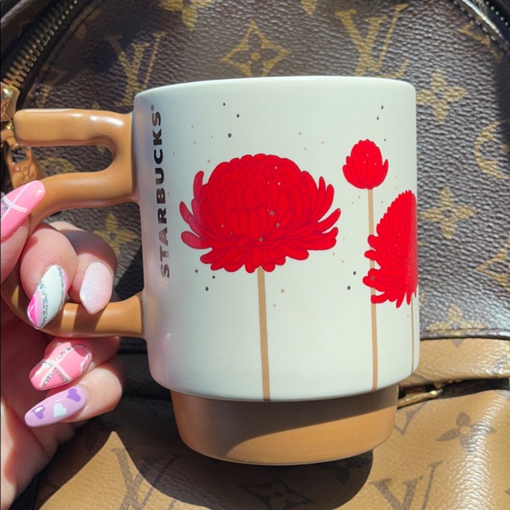 ❤️Starbucks Chinese Year of the Ox Flower Mug⭐️ - Picture 7 of 9